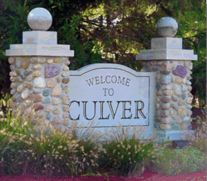 Culver Welcome Sign