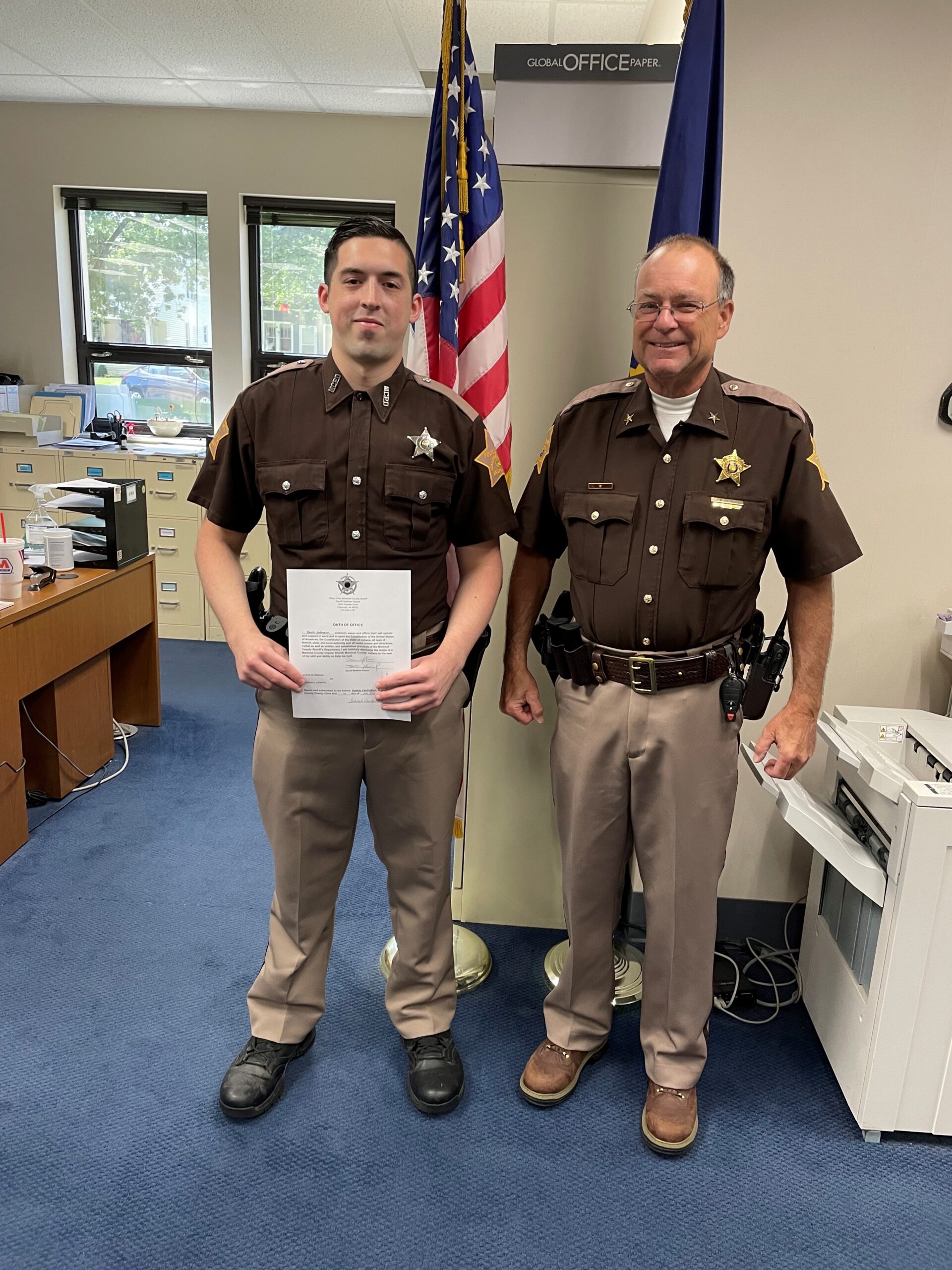 Marshall County Sheriff Announces New Deputy Sheriff – MAX 98.3